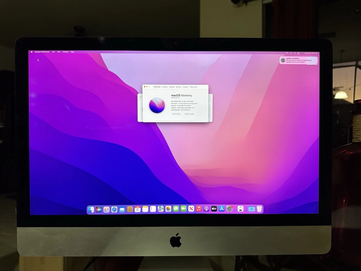 Preços baixos em Apple iMac com tela Retina 5K 2015 desktops Apple