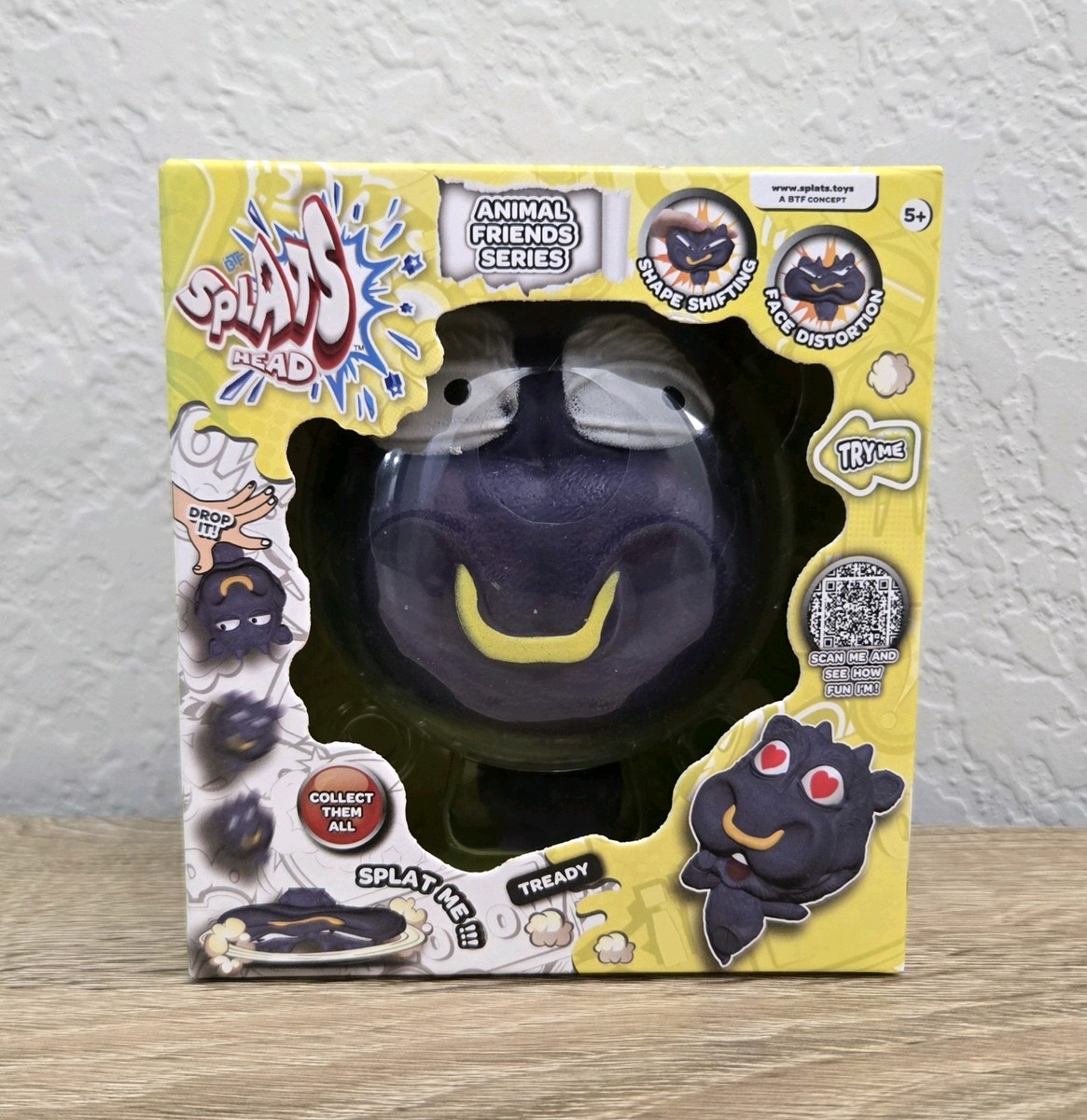 SPLATS Head Animal/Zoo/Sealife Series TREADY Bull/LOFF Lion/HOTIC