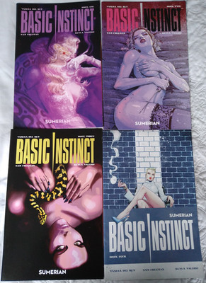 Basic Instinct #1 - #4 Sumerian Comics