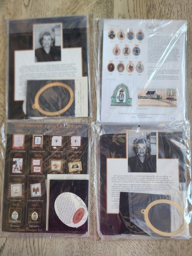 P BUCKLEY MOSS CROSS STITCH ORNAMENT KITS NEW VINTAGE LOT OF 10 1990-2002 - Picture 4 of 6