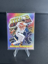 Gunnar Henderson 2026 Topps Titans Of The Game TOG-4 Rainbow Holo Orioles