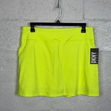 Dkny Sport Women's Balance Supersoft Compression Skort zest  XL 