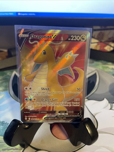 dragonite v pokemon card price Dragonite V 2021 Sword & Shield: Evolving Skies #192/203 Holo (Alternate  Full Art) Price Guide
