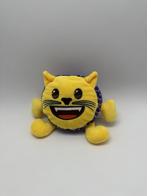 Emoji Face Cat Plush Stuffed Toy 7''
