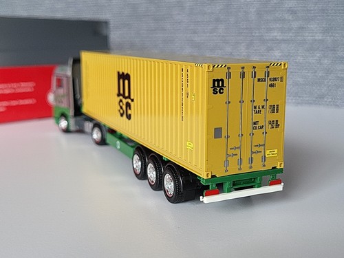 Herpa EKB Logistik Bremen MSC MAN TGX XLX Container-SZ 156370 1:87 - Bild 3 von 6