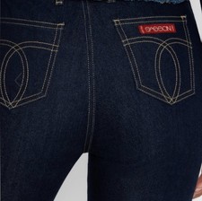 Johnny Was Sasson Blue Jeans Size 33/16, Good Condition