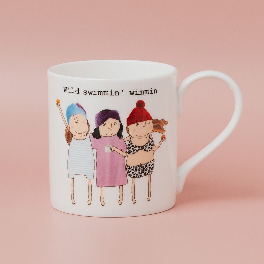 Rosie Made A Thing Mug Swimmin Wimmin
