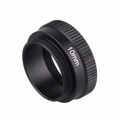 C-MOUNT 10mm Extension Tube Adapter C-CS Mount Adapter Spacer Ring For CCTV Lens