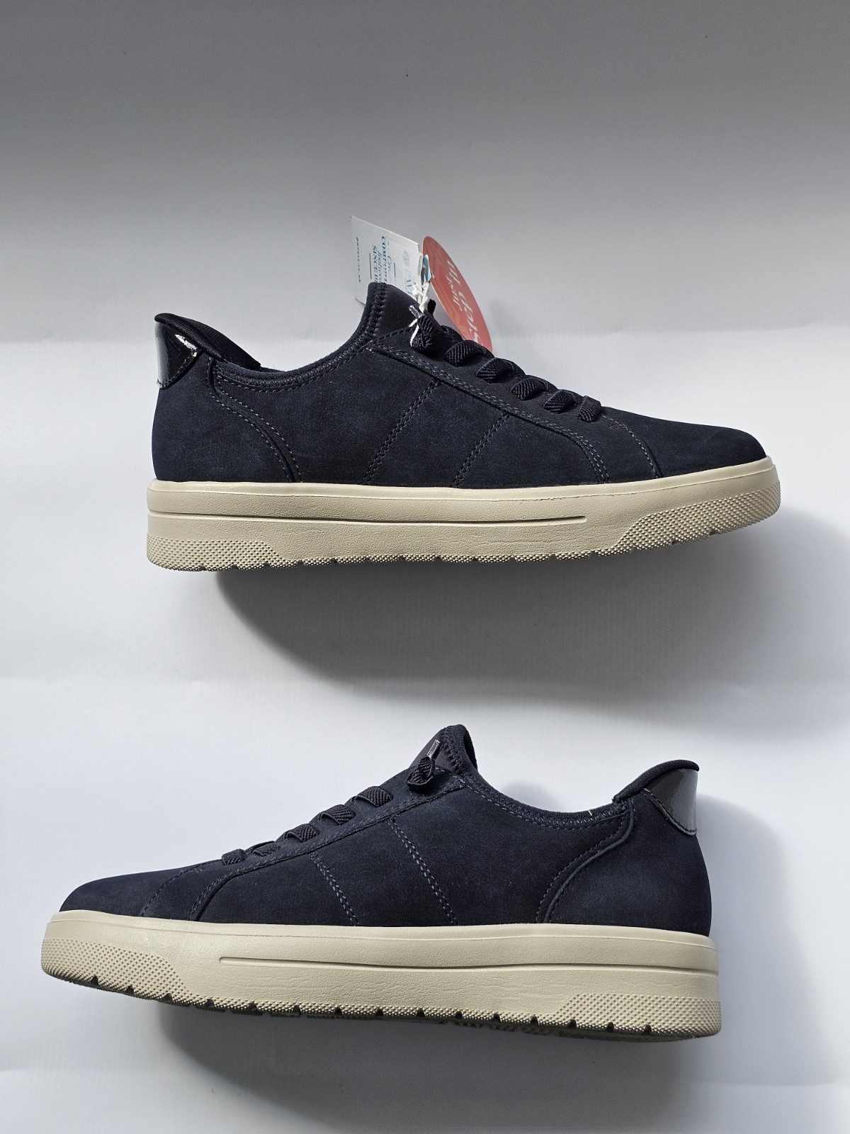 Pavers Just Step In Cushioned Trainers Blue Slip-On Comfort Shoes UK 5 EU 38 New image 2