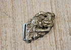 Civil War Confederate Coin Silver Sash Buckle Dug Alabama Camp Fredericksburg VA