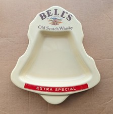 Bell's Old Scotch Whisky Retro Ashtray - Ceramic by WADE -  No Chips Or Cracks