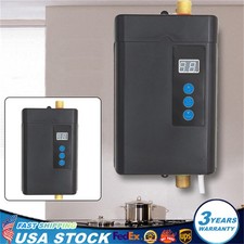 3000W 110V Electric Instant Hot Water Heater Under Sink Tankless Water Heater