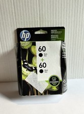 Genuine HP 60 Black  Tri-Color Ink Cartridges N9H63FN Exp 10/2022 Sealed Box