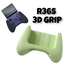 Original R36S Premium Comfort Grip 3D Printed Light GREEN Design for Comfort