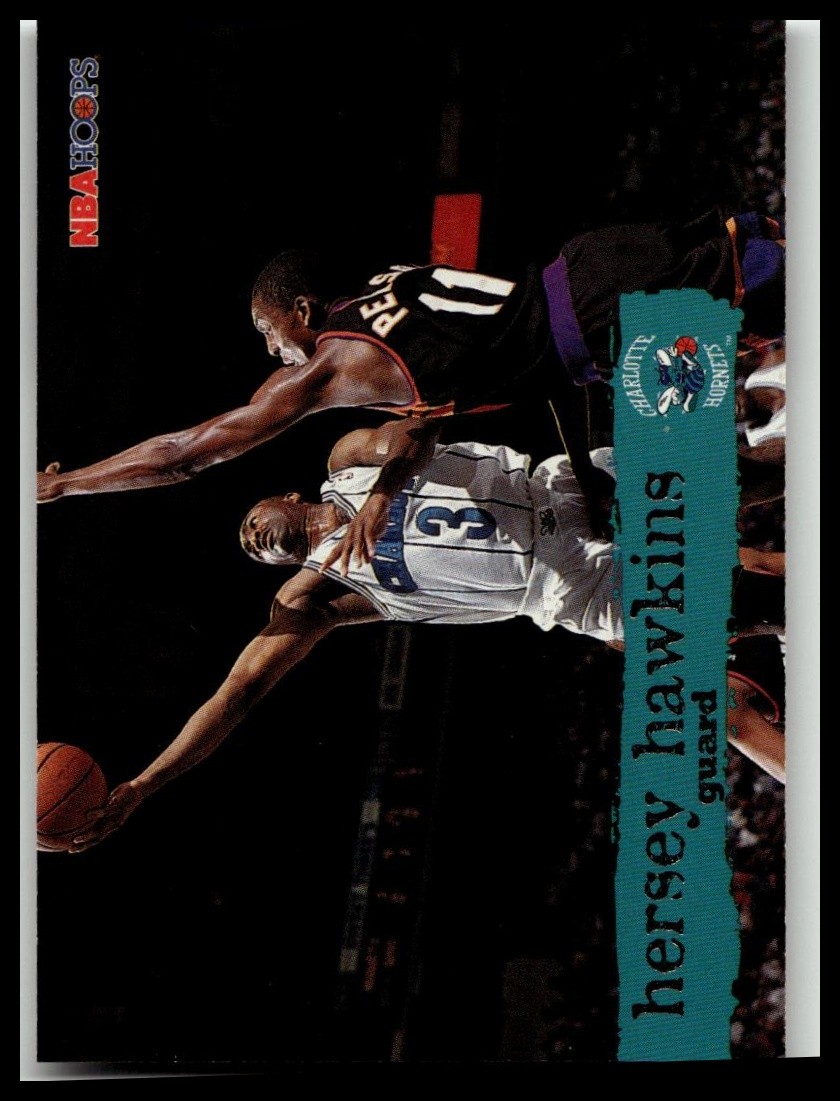 1995-96 Hoops #17 Hersey Hawkins