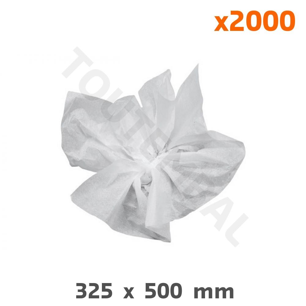 Papier mousseline satiné feuille 325x500 mm écrin pour prêt-à-porter