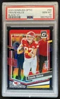 2023 Panini Donruss Optic Travis Kelce Black Prizm #1/1 Chiefs PSA 10 GEM MINT