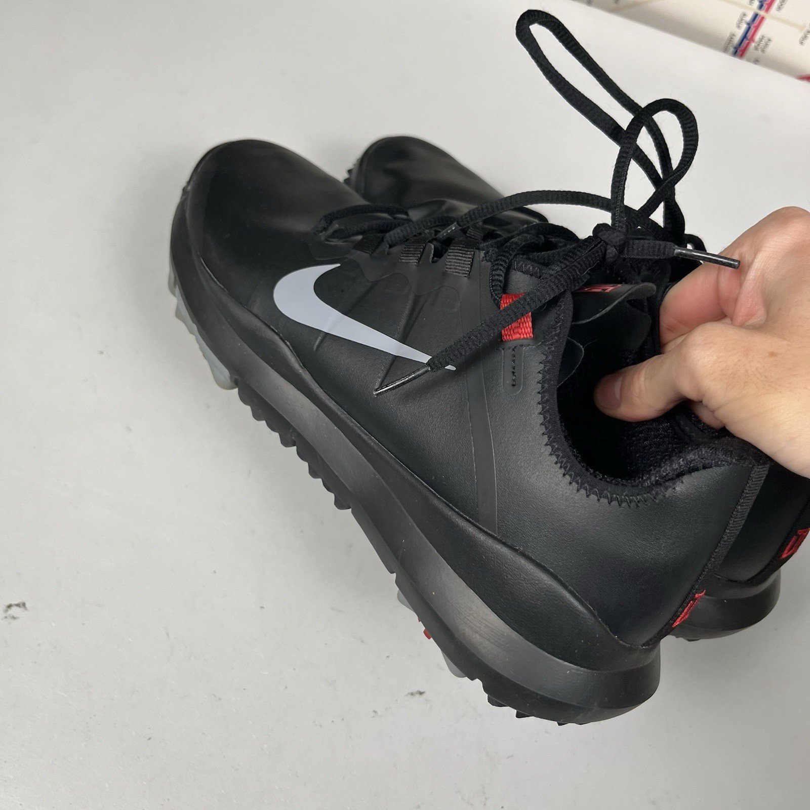 Nike Tiger Woods TW 13 Retro Black Mens Size 10.5 stealth Golf Shoes DR5752-016 thumbnail 5