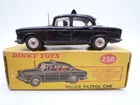 VINTAGE DINKY TOYS 256 HUMBER HAWK POLICE CAR IN ORIGINAL BOX 1960