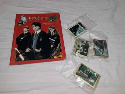 ALBUM COMPLET HARRY POTTER MANUEL PANINI + 192 STICKERS NON COLLES lire annonce - Photo 1/4