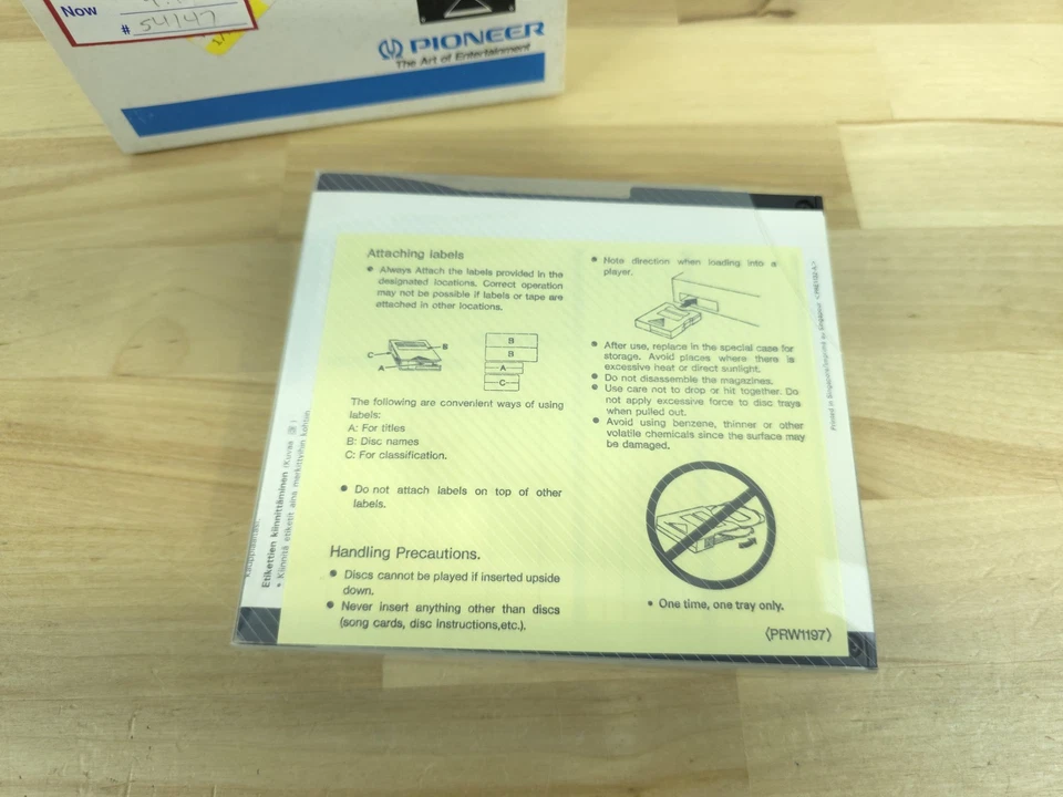 Pioneer JD-M300 Six-Compact-Disc Magazine 12 cm (5-inch) for Home & Car Use - Image 2 of 4