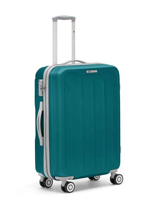 TROLLEY R RONCATO flight trolley 4 ruote 76 cm tsa AZZURRO GRA scelta=P AZZURRO