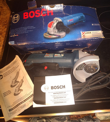 Bosch GWX10-45E X-LOCK 4-1/2 in Corded Electric Angle Grinder