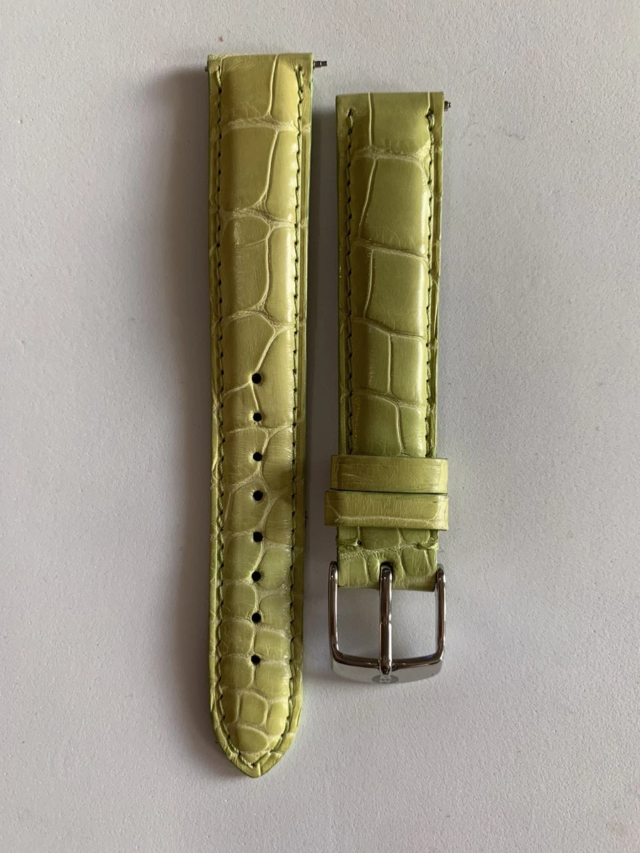 16 mm Band Width Wristwatch Bands MICHELE Leather for sale  display picture 1
