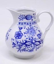 KANNE Kännchen KRUG ZWIEBELMUSTER große Milchkanne Saftkrug KAHLA gewellter Rand