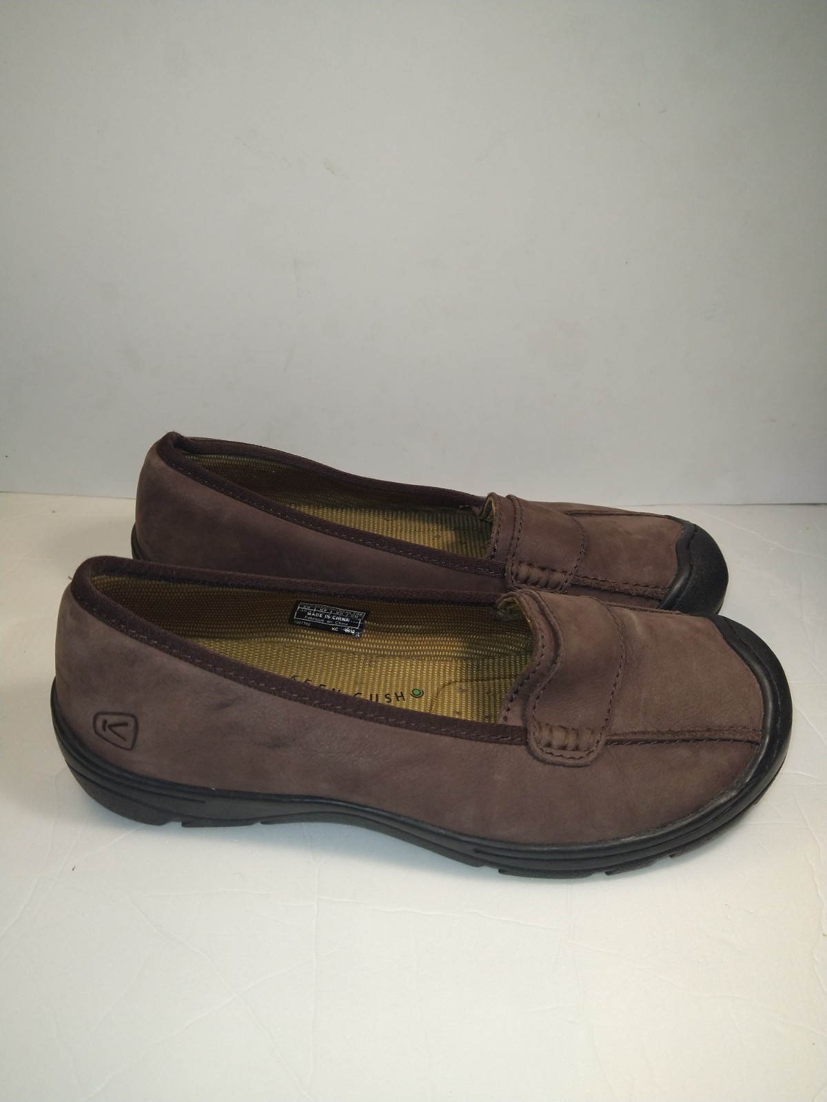 Keen Sterling City Brown Comfort Slip On Shoes Women's sz 10