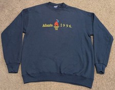 Vintage Champion Atlanta Summer 1996 Olympics Crew Neck Sweatshirt Made in USA