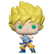 Funko Pop Figuras Dragon Ball Z Super Sayian Goku Kamehameha #948 Pop Exclusive