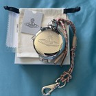 Vivienne Westwood Round Orb Pocket Portable Ashtray Silver With Box Steel