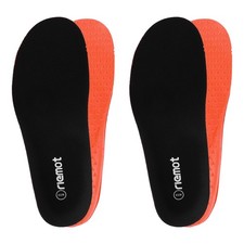 riemot 2 Pairs Women's Fitness Running Insoles, Arch Support, Plantar Fasciitis