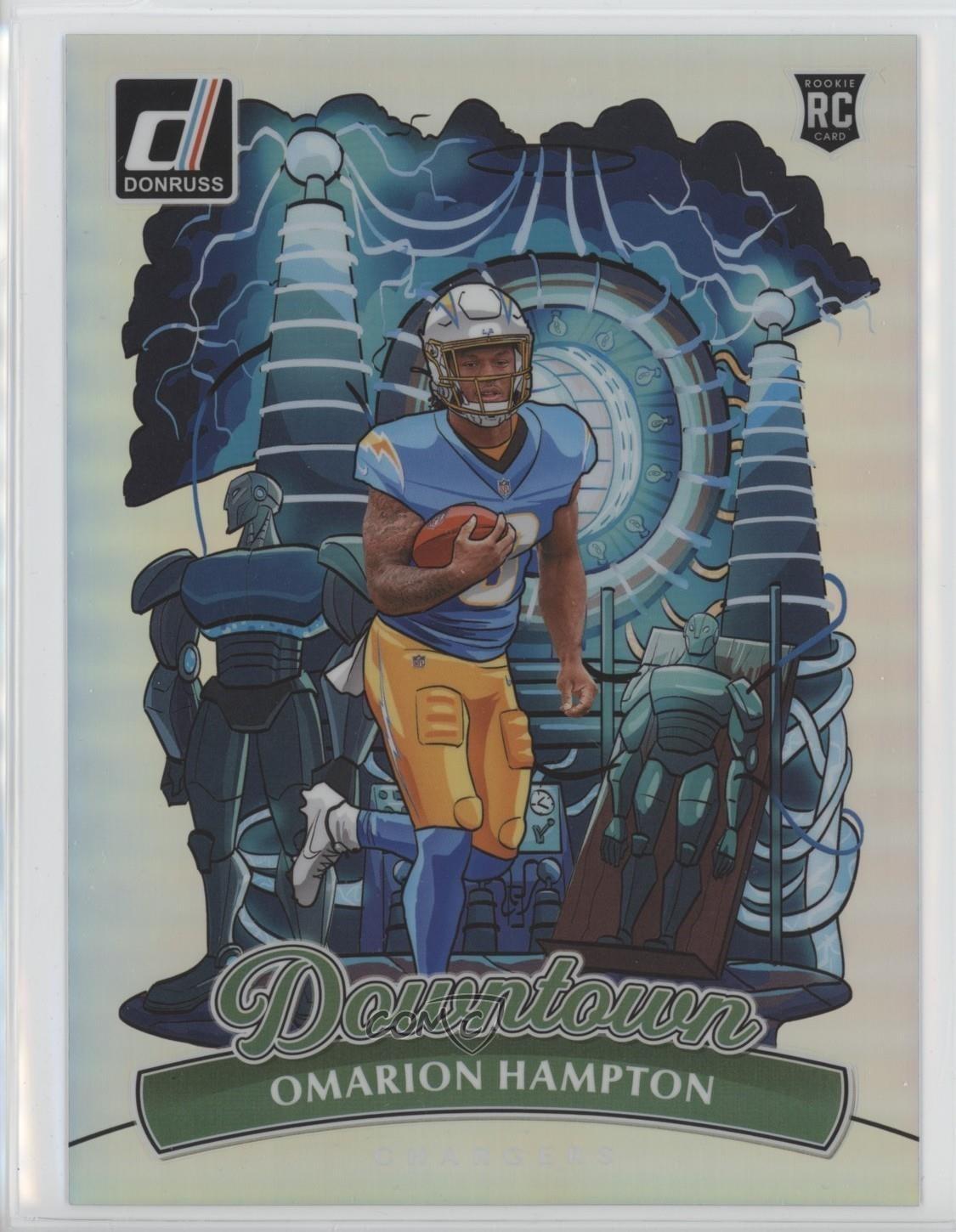 Omarion Hampton Panini Donruss Downtown #16 Base