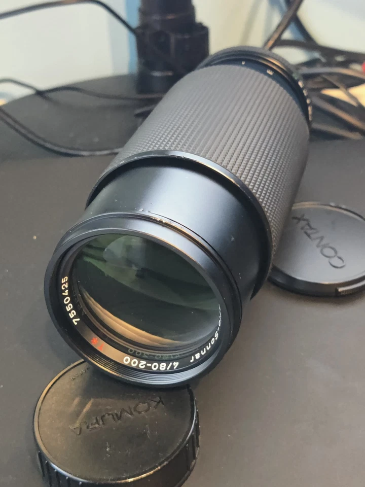 CONTAX Carl Zeiss Vario-Sonnar T* 80-200mm F4  T* C/Y-Mount Lens - Image 2 of 4
