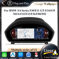 LCD Digital Tacho Kombiinstrument CarPlay F�r BMW 3/4er F30 F31 F34 F32 F33 F36