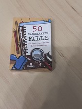 Spiel: 50 rätselhafte Fälle für Codeknacker und Junior Detektive Karten (moses)