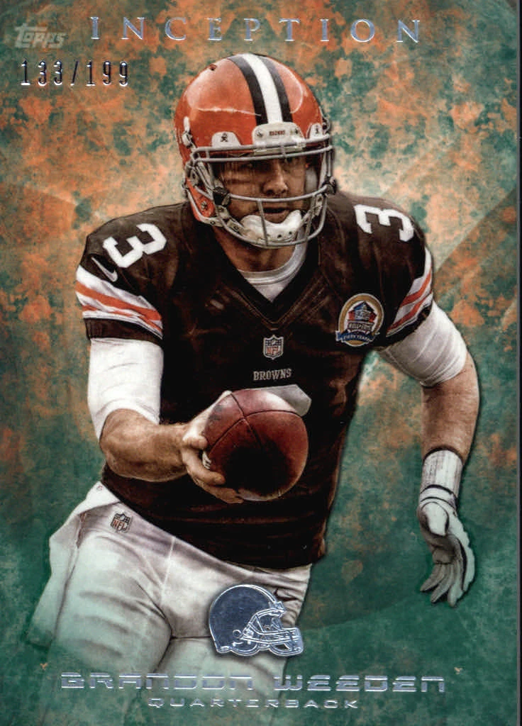 Brandon Weeden trading card