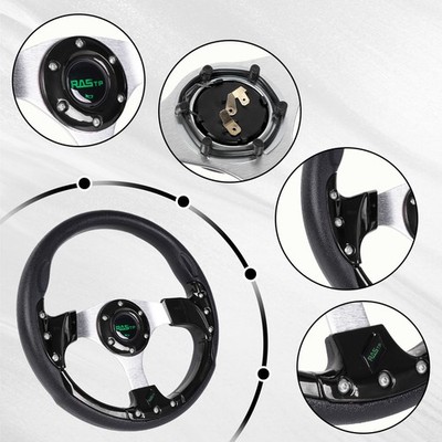Universal 13 /320mmDrifting Racing Sport Lightweight Steering Wheel +Horn Button