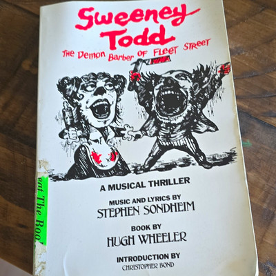 Applause Sweeney Todd Song Book Sondheim Wheeler HL00314020