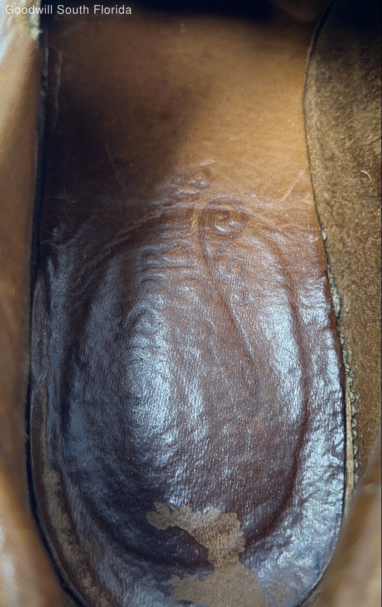 Levi's Mens Brown Leather Stitching Trim Lace-Up Moc Toe Boat Shoes Size 8.5 thumbnail 5