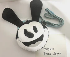 Tokyo Disney Resort Oswald The Lucky Rabbit Ears Headband Pass Case Coin Holder