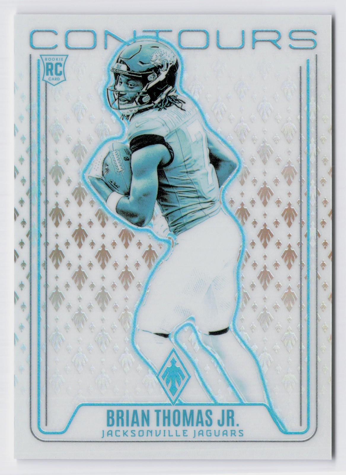 2024 Panini Phoenix Contours Brian Thomas Jr. #CON-BTJ Bronze /75 (RC) JAGUARS