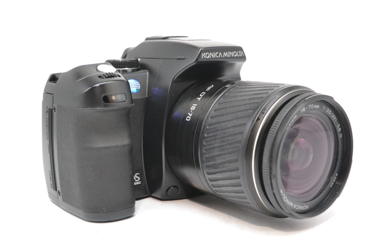 【KONICA MINOLTA】α Sweet DIGITAL Exc+5 KONICA MINOLTA α Sweet DIGITAL DSLR Camera Black w/ 18-70mm