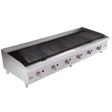 72" Gas Radiant Charbroiler - 240,000 BTU