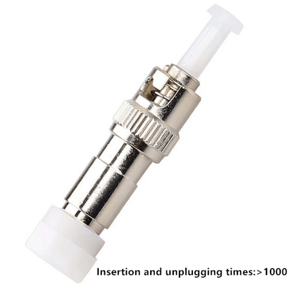 ST Male To FC Female Hybrid Fiber Optic Converter Adapter Single Mode Coupler d - Image 4 of 4