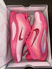 Nike A'One GS Ja Pink Unisex Kids Basketball Sneaker 7Y