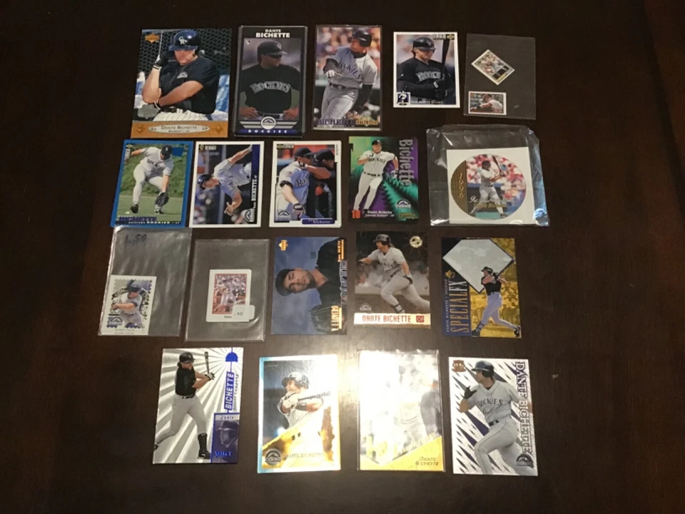 DANTE BICHETTE Oddball Insert & Regular issue Baseball ROCKIES YOU CHOOSE - Image 3 of 4