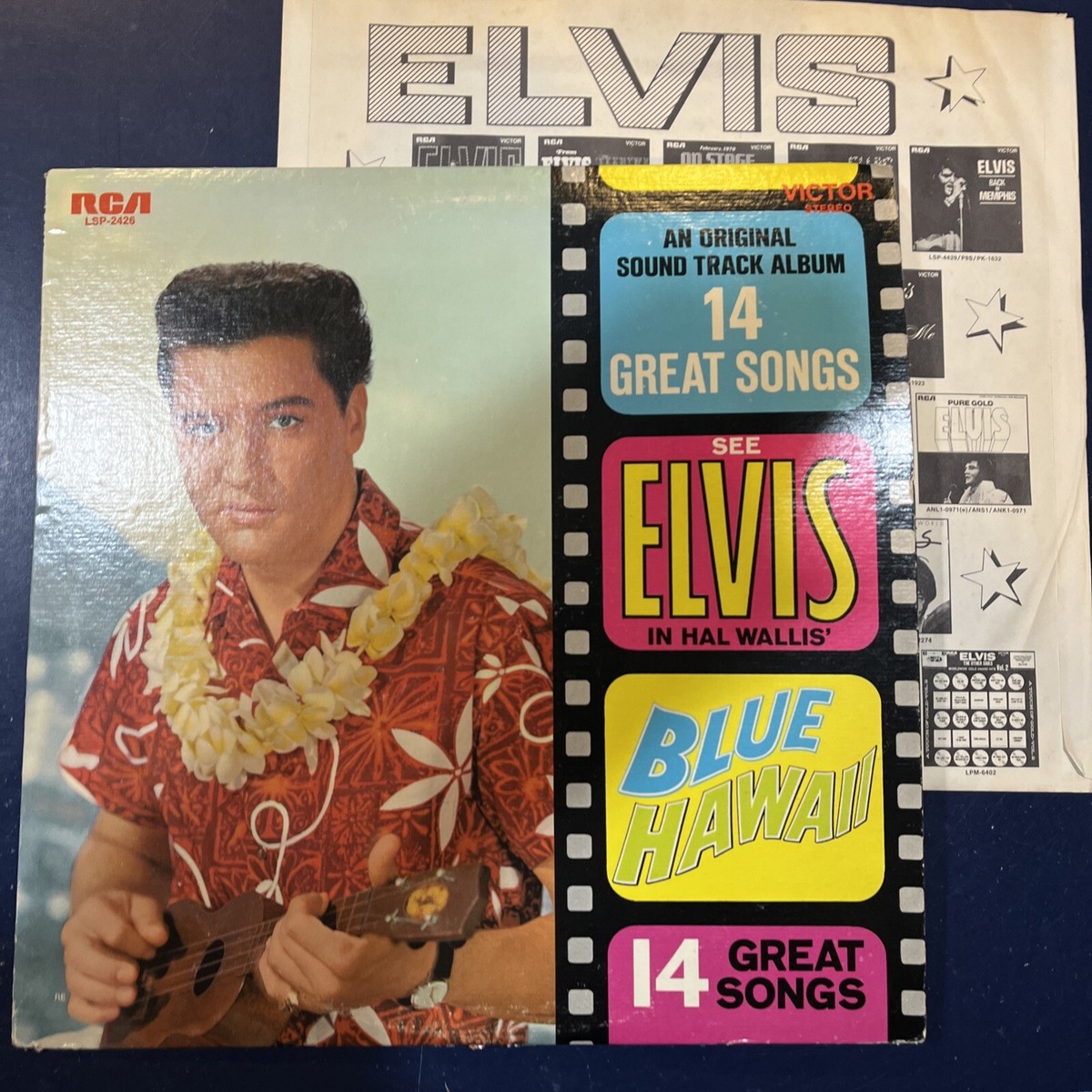Elvis Presley: Blue Hawaii - LSP 2426 RCA LP - Rock-a-Hula VG+ | eBay